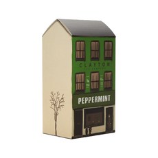CLAYTON 房屋造型包裝薄荷草本茶, 1g, 10入, 1個