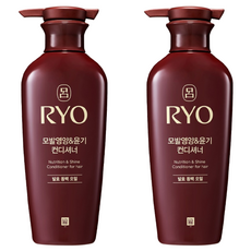 RYO 呂 經典頭髮滋養光澤潤髮乳 發酵山茶油, 2瓶, 400ml