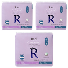 Rael 加長型生理褲 L號 3組 各4入, 大型, 4片, 1組