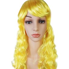 派對Cosplay波浪假髮, 01黃色, 1個