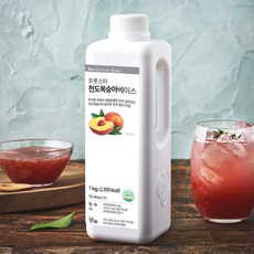 프룻스타 천도복숭아 음료베이스, 1kg, 1개