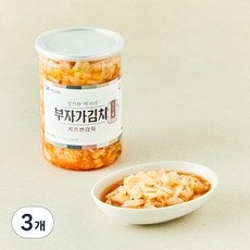 부자가김치 키즈 썬김치, 800g, 3개