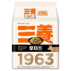 삼양 1963 라면 131g, 4개
