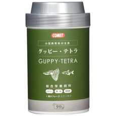 COMET 可美多 孔雀 燈科魚主食薄片, 90g, 1罐