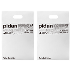 pidan 純豆腐貓砂, 原味, 2.4kg, 2包