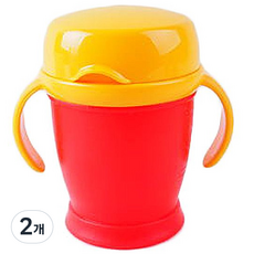 러비 360도 컵, 레드, 2개