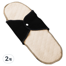 幸福夢想 防漏防水墊 黑色 2XL, 2個, 1入