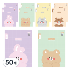 PENPIA 800小學裝訂記事本, 隨機出貨, 50個