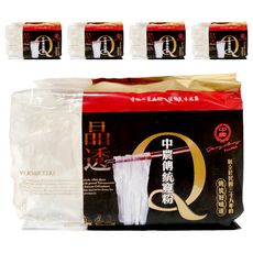 中農粉絲 傳統寬粉, Q薄軟嫩, 晶瑩剔透, 適合各式寬粉煲、涼拌寬粉等料理, 210g, 5袋