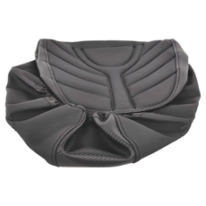 KYMCO 坐墊套/座墊套/機車坐墊套/皮革坐墊套/座墊皮, 鯊魚紋 黑色, 1個