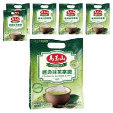 馬玉山 經典抹茶拿鐵, 20g, 16包, 6袋
