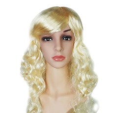 派對Cosplay波浪假髮, 02金色, 1個