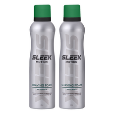 도루코 슬릭 모션 쉐이빙 폼, 210ml, 2개