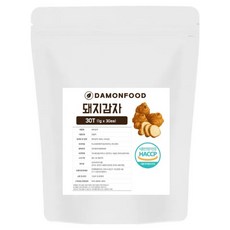 담온푸드 식약처 인증 국산 100프로 돼지감자차 티백, 1g, 1개, 30개입