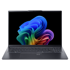 acer 宏碁 Swift Go 筆記型電腦 16吋 2.8K 2880 x 1800 OLED 鏡面/R5-340/UMA 原廠保固, 灰色, 512GB, 32GB, Windows 11, SFG16-61-R7S0