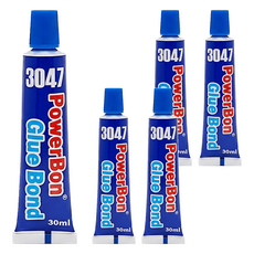 PowerBon 環保萬能透明接著劑30ml - 皮革帆布鞋專用強力膠, 5條