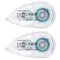 KOKUYO 國譽 好黏便利貼 標準型 8.4mm x 8m, 透明色, 2個