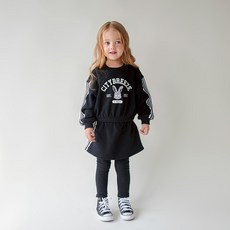 MARI N MORI 兒童款 City Breeze 內刷毛褲裙上下套裝