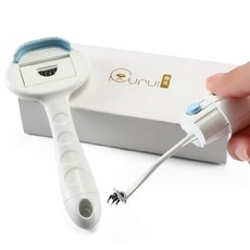 딩동펫 반려동물 그루밍 디쉐딩 브러쉬, 블루, 1개