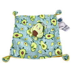 mary meyer蜜兒 柔軟玩偶安撫巾, 適用年齡0歲以上, 聚酯纖維主要材質, 29 x 29 x 9.5cm, 酪梨QQ, 1條