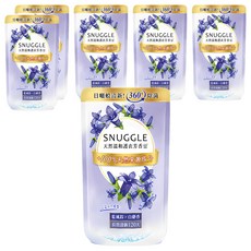 熊寶貝 芳香豆 補充包 藍風鈴+白麝香 質感淡香100天 護衣 去除異味, 300ml, 6包