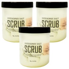 ESTESOPHY 葡萄柚鹽身體磨砂膏, 1000g, 3個