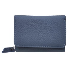 真皮頭層牛皮3折迷你短夾女夾 LH903