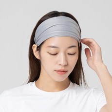 Diveco 運動髮帶, 1個, 灰色