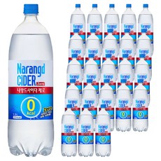 나랑드사이다 제로, 1.5L, 24개
