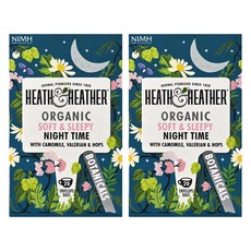 HEATH&HEATHER 舒眠草本茶, 1克, 20包, 2袋