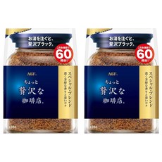 AGF 微奢華咖啡店 箴言藍袋咖啡, 2包, 120g, 1入
