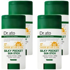 닥터아토 실키 포켓 선 스틱 SPF50+ PA++++, 17g, 4개