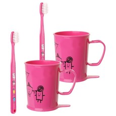 WEDENT 威登 兒童漱口杯A套組 粉色 6~8歲, 2套