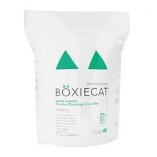 boxiecat 博識貓 天然黏土貓砂-綠色 16lb, 3袋