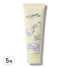 PlLeaveMe 孩童Vegan燕麥仁油面霜, 5條, 75ml