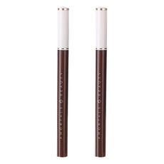 AMORTALS 爾木萄 跌落彩虹彩色眼線液筆 c04, 2入, 芝士栗子棕
