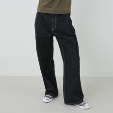 citybreeze 女款 CTH3 不褪色打褶寬版丹寧褲 CTH3DP93