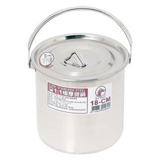 紅馬 巧滿1:1極厚提鍋 Set 正304不鏽鋼 18cm, 1個, 不鏽鋼色