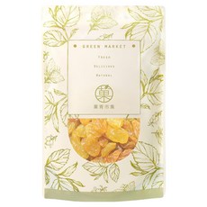 GreenMarket 菓青市集 加州白葡萄乾 300g 天然日曬 無添加糖 Q彈口感, 1包
