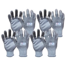 GUARDMAN 3級防割塗層手套 雙手套組, 4套