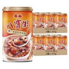 TAISUN 泰山 八寶粥, 330g, 12罐