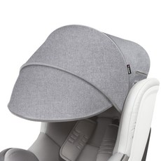 Manito 汽車座椅遮陽板, 黑灰色, 1入