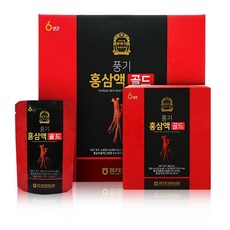 Korean Red Ginseng 黃金紅蔘濃縮飲, 80ml, 60包