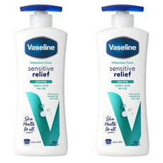 Vaseline 凡士林 專業護理乳液, 2瓶, 400ml