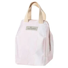 miniware 微兒 時光旅行收納袋 耐磨防潑水 保溫保冷 立體大開口 減壓手把, 迷霧粉, 1個