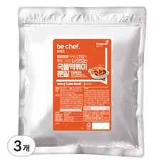 Be Chef 湯式辣炒年糕粉, 500g, 3個