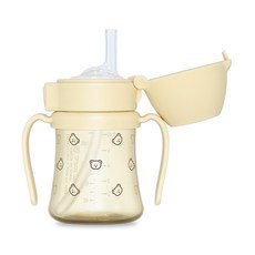 그로미미 PPSU 유아용 빨대컵, 200ml, 1개, 버터