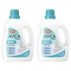 AVCA 專業級超高濃縮室內晾乾衣物柔軟精 清新棉花香 正裝, 2個, 3L