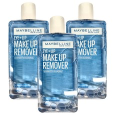 MAYBELLINE 媚比琳 台灣公司貨 輕柔眼唇卸妝液, 150ml, 3瓶, 3件
