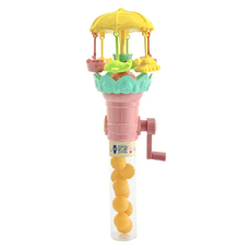 CHILDHOOD 幼幼食堂 趣味菓子 造型玩具 附糖果, 旋轉木馬, 1個